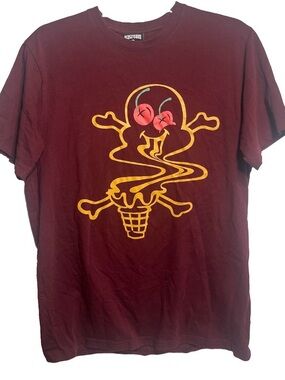 Icecream BBC Shirt Mens Medium Ice Cream Cones & Bones Billionaire Boys Club